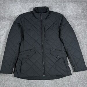 Aether Highline Jacket Men's Medium Black Quilted Full Zip Primaloft